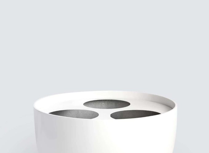 Wide U-Pot floor planter